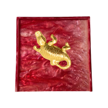 Load image into Gallery viewer, Alligator Cocktail Napkin Box
