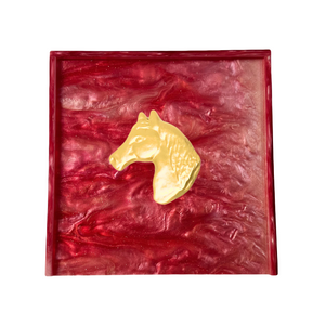 Horse Cocktail Napkin Box