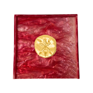Sand Dollar Cocktail Napkin Box