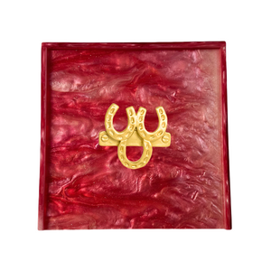 Horseshoe Cocktail Napkin Box