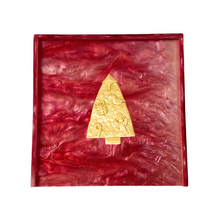 Load image into Gallery viewer, Christmas Tree Cocktail Napkin Box
