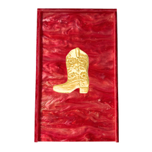 Load image into Gallery viewer, Cowgirl Boot Guest Towel Box
