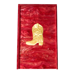 Cowgirl Boot Guest Towel Box