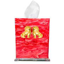 Load image into Gallery viewer, Foo Dog Boutique Tissue Box Cover
