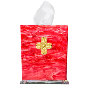 Dogwood Boutique Tissue Box Cover