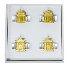 Load image into Gallery viewer, Pagoda Napkin Rings
