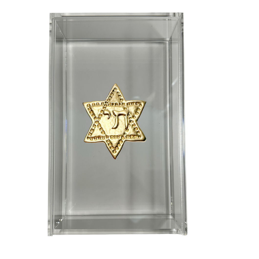 Star of David Guest Towel Box