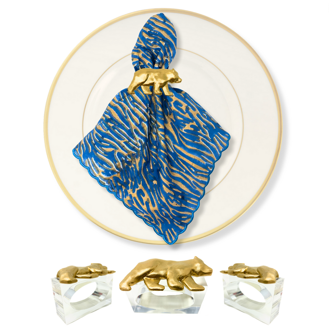 Bear online napkin rings