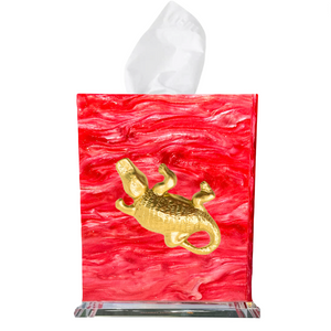 Alligator Boutique Tissue Box Cover