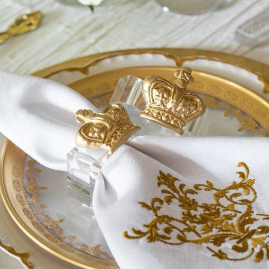 Queens Crown Napkin Ring – Southern Tribute