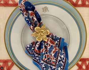 Magnolia Napkin Rings