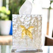 Load image into Gallery viewer, Butterfly 2 Boutique Tissue Box Cover
