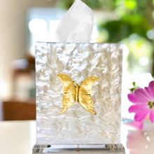 Load image into Gallery viewer, Butterfly 2 Boutique Tissue Box Cover
