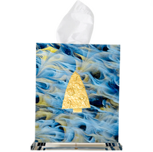 Load image into Gallery viewer, Christmas Tree Boutique Tissue Box Cover
