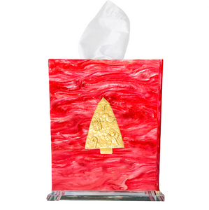 Christmas Tree Boutique Tissue Box Cover