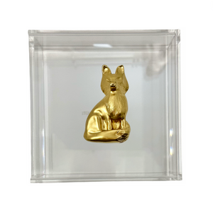 Fox Cocktail Napkin Box