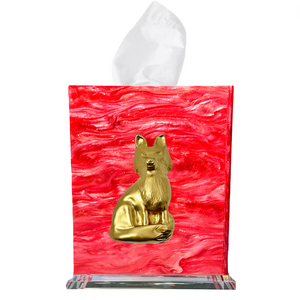 Fox Boutique Tissue Box Cover