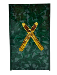 Skis Guest Towel Box