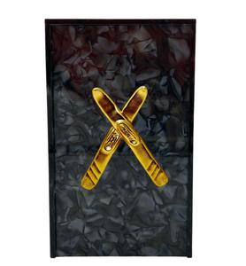 Skis Guest Towel Box