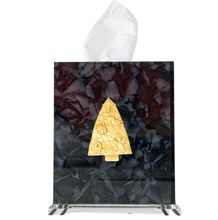 Load image into Gallery viewer, Christmas Tree Boutique Tissue Box Cover
