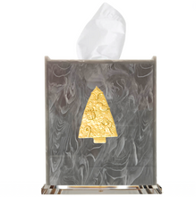 Load image into Gallery viewer, Christmas Tree Boutique Tissue Box Cover
