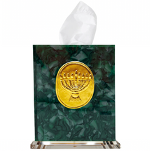 Load image into Gallery viewer, Menorah Tissue Box Cover
