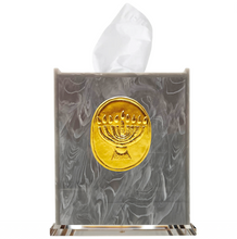 Load image into Gallery viewer, Menorah Tissue Box Cover
