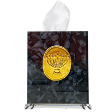 Load image into Gallery viewer, Menorah Tissue Box Cover
