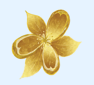Southern Tribute's magnolia gold logo icon with link to the all products page of the Southern Tribute website