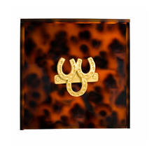 Load image into Gallery viewer, Horseshoe Cocktail Napkin Box
