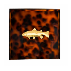 Trout Cocktail Napkin Box
