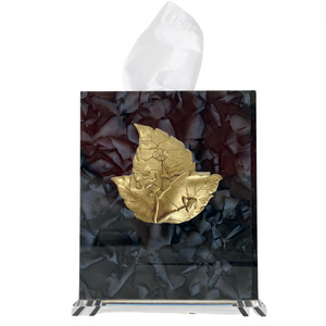 Tobacco Leaf Boutique Tissue Box Cover