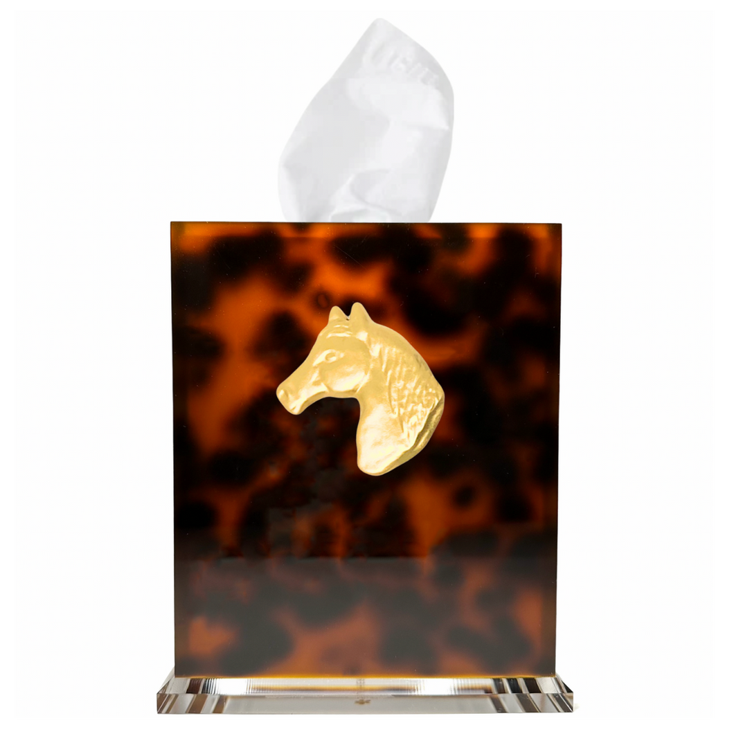 Horse Boutique Tissue Box Cover
