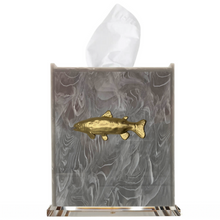 Load image into Gallery viewer, Trout Boutique Tissue Box Cover
