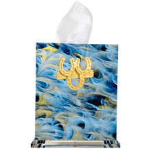 Load image into Gallery viewer, Horseshoe Boutique Tissue Box Cover

