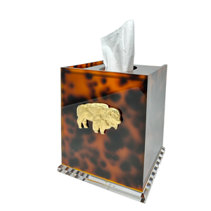 Buffalo Boutique Tissue Box Cover