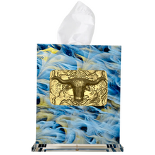 Load image into Gallery viewer, Longhorn Boutique Tissue Box Cover
