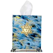 Load image into Gallery viewer, Star of David Boutique Tissue Box Cover
