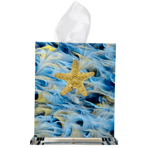Starfish Boutique Tissue Box Cover