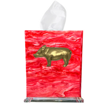 Load image into Gallery viewer, Pig Boutique Tissue Box Cover
