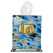 Load image into Gallery viewer, Oil Derrick Boutique Tissue Box Cover
