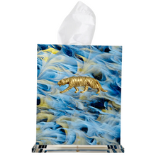 Load image into Gallery viewer, Tiger Boutique Tissue Box Cover
