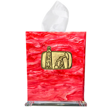Load image into Gallery viewer, Oil Derrick Boutique Tissue Box Cover
