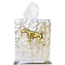 Load image into Gallery viewer, Pointer Boutique Tissue Box Cover
