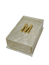 Load image into Gallery viewer, Monogram (A-L) Guest Towel Box
