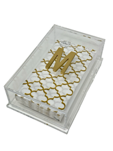 Load image into Gallery viewer, Monogram Clear Boxes (A-Z)
