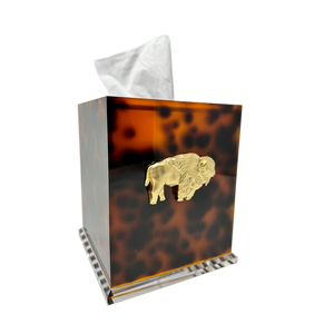 Buffalo Boutique Tissue Box Cover