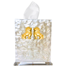 Load image into Gallery viewer, Foo Dog Boutique Tissue Box Cover
