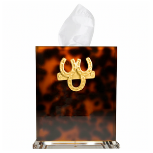 Horseshoe Boutique Tissue Box Cover