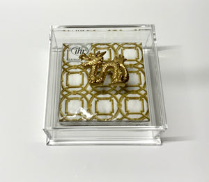 Dragon Cocktail Napkin Box